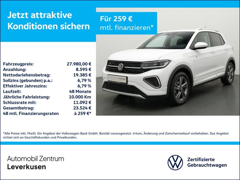 VW T-Cross 17.909 km 27.980 € Leverkusen 51379