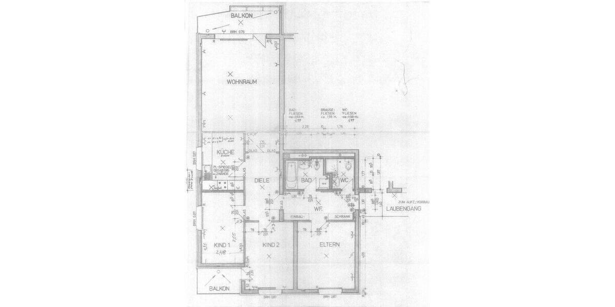 Etagenwohnung Hürth Hermülheim - 4 Zimmer, 95 m&sup2;, 299.000&euro; | Angebot:25387398