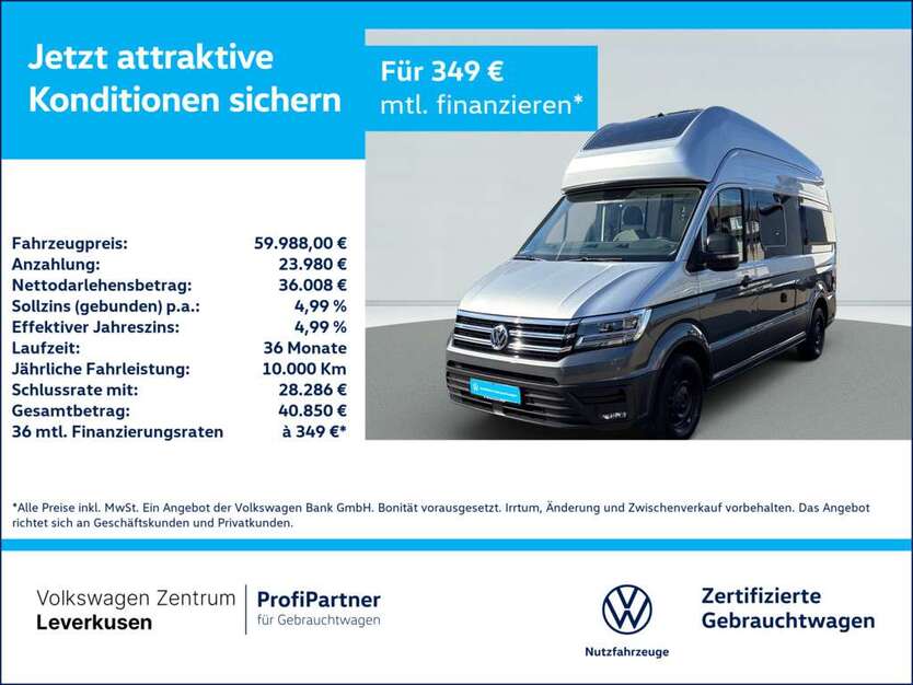 VW Crafter 29.531 km 59.988 € Leverkusen 51379