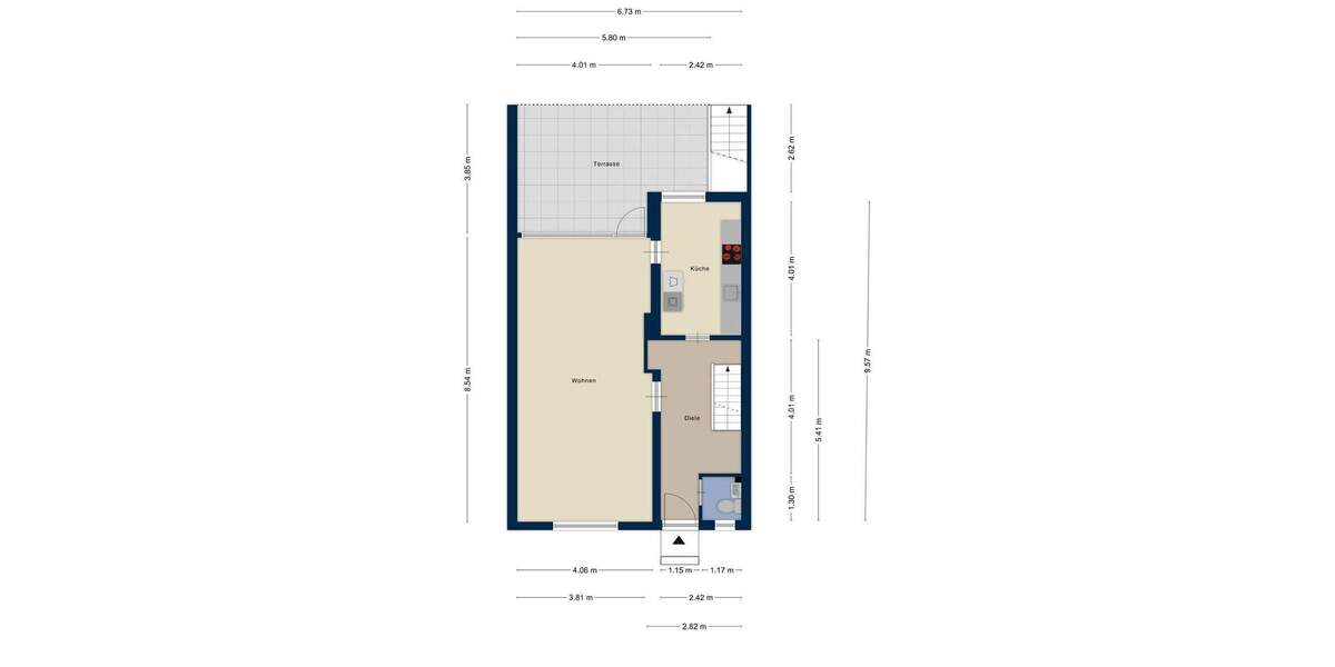 Reihenmittelhaus Köln Lövenich - 4 Zimmer, 115 m&sup2;, 599.000&euro; | Angebot:25697014