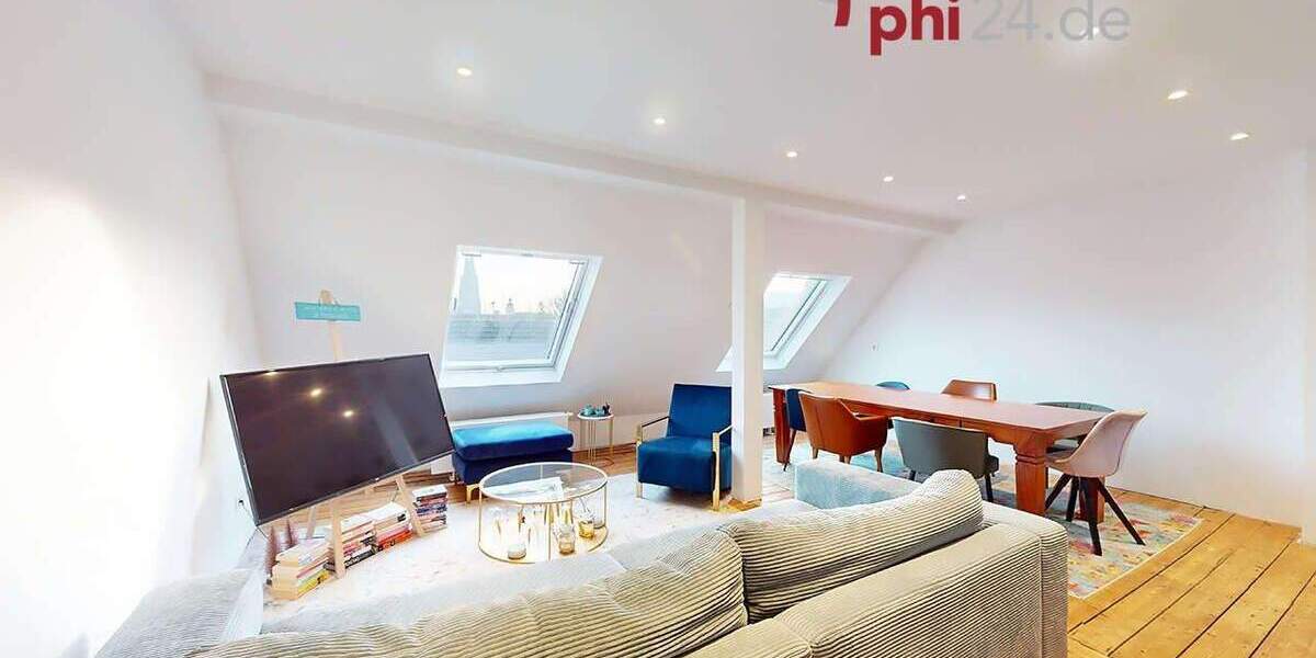 PHI KÖLN - Einzigartige Dachgeschosswohnung mit Domblick in der Kölner Innenstadt! 2 zimmer