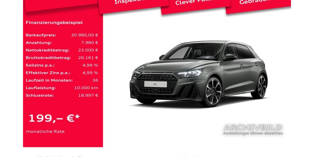 Audi A1 4.475 km 29.980 &euro; Leverkusen 51373