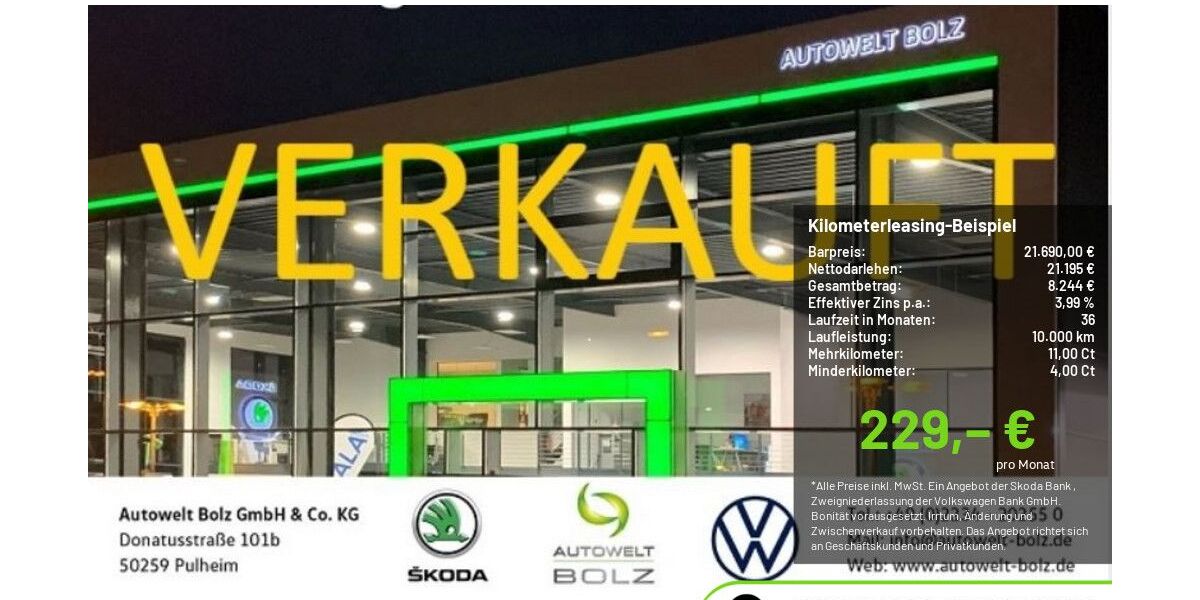 Skoda Enyaq 30.574 km 21.690 &euro; Pulheim-Brauweiler 50259