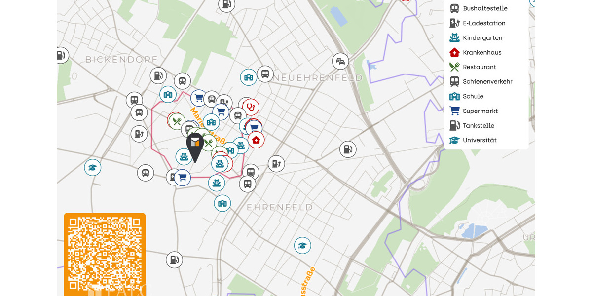 Mehrfamilienhaus, Wohnhaus Köln Ehrenfeld - 3 Zimmer, 919 m&sup2;, 2.475.000&euro; | Angebot:24748807