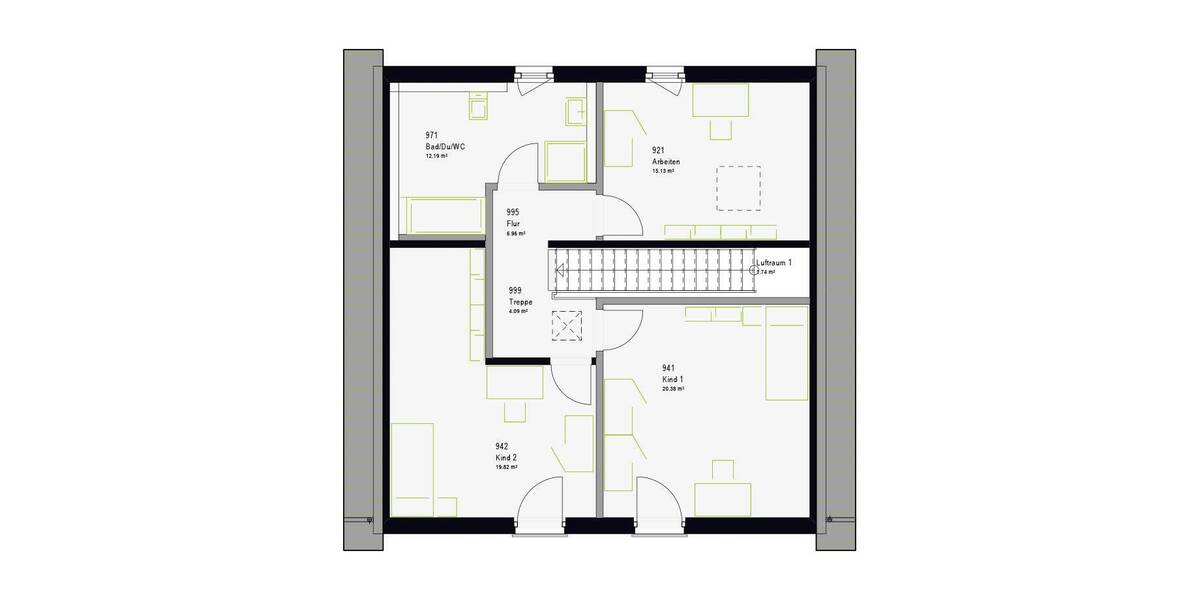 Einfamilienhaus Bergheim Büsdorf - 6 Zimmer, 133 m&sup2;, 454.498&euro; | Angebot:26787901