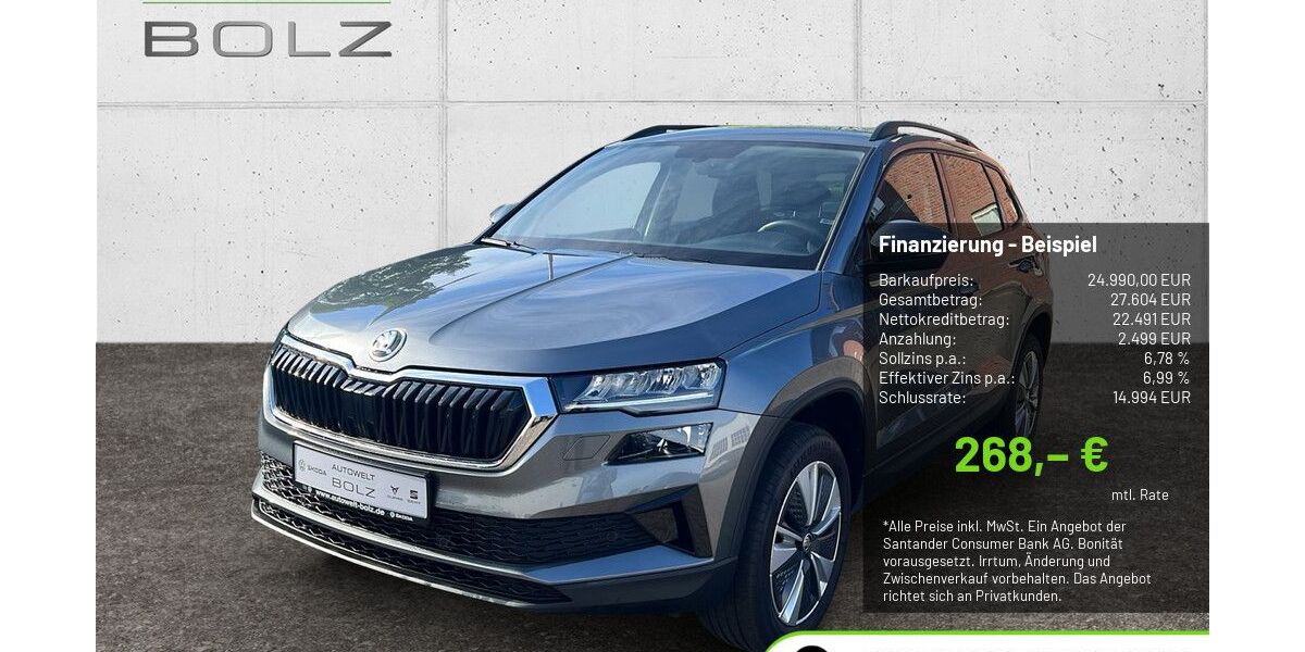 Skoda Karoq 45.033 km 24.990 &euro; Pulheim-Brauweiler 50259