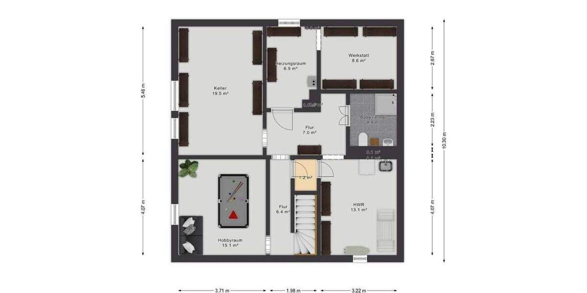 Etagenwohnung Köln Höhenhaus - 3 Zimmer, 95 m&sup2;, 459.000&euro; | Angebot:25678125