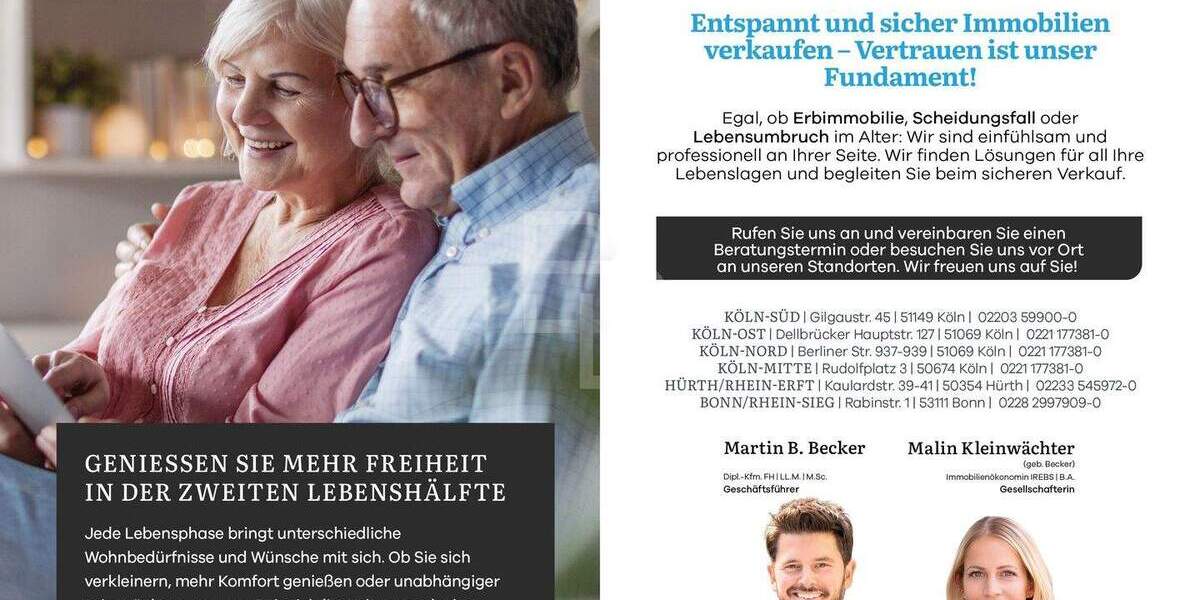 Etagenwohnung Köln Zündorf - 3 Zimmer, 69 m&sup2;, 199.000&euro; | Angebot:25687090