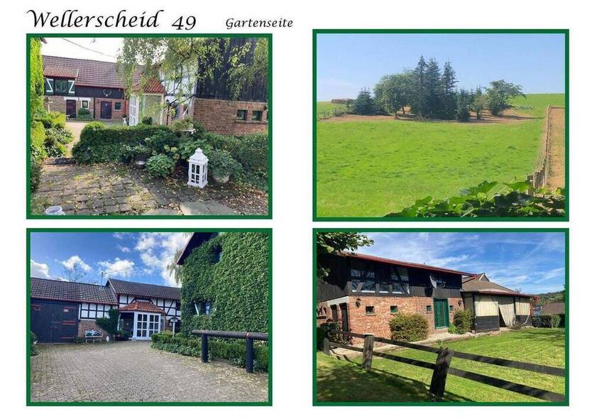 Romantisches Hofanwesen mit 4 Wohnhäuser, Reitplatz und Stall