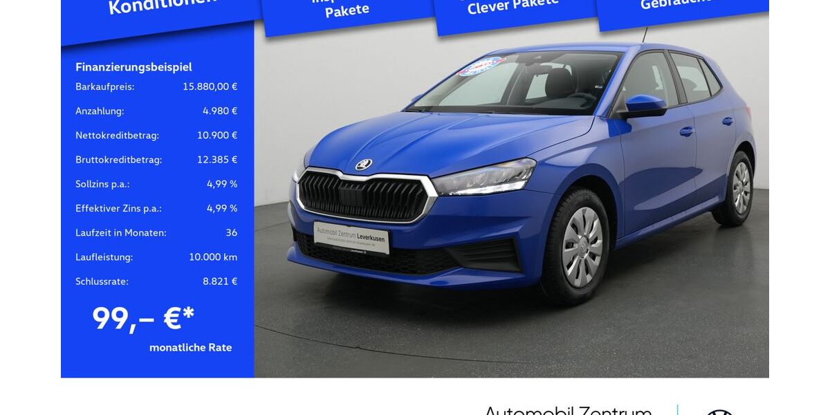 Skoda Fabia 14.087 km 15.480 &euro; Leverkusen 51379