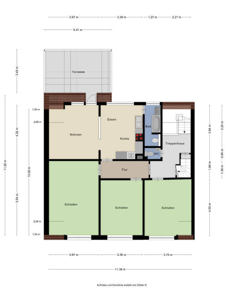 Gastronomische Vollexistenz mit zusätzlichen Mieteinnahmen zimmer