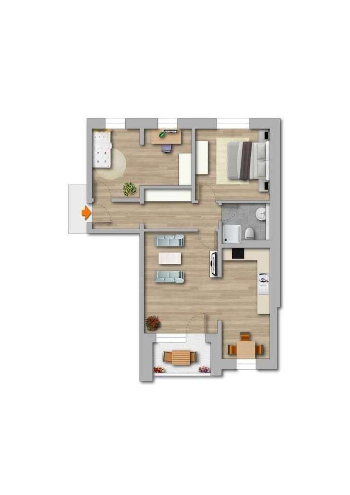 Wohnung zum Mieten in Greifswald 666 € 67.97 m²