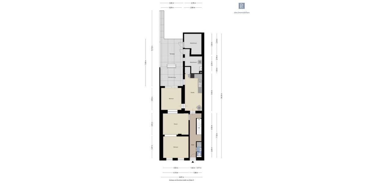 Reihenmittelhaus Köln Ostheim - 6 Zimmer, 161 m&sup2;, 499.000&euro; | Angebot:26319743