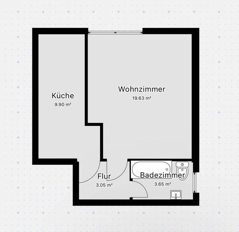 Sofort einziehen: Moderne 1-Zimmer-Wohnung in Köln-Nippes