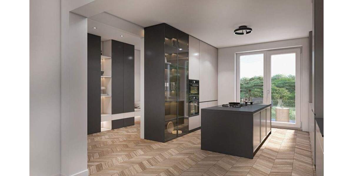 Einfamilienhaus (DHH) Neubau Top-Energieeffizienz in grüner Stadtrandlage 