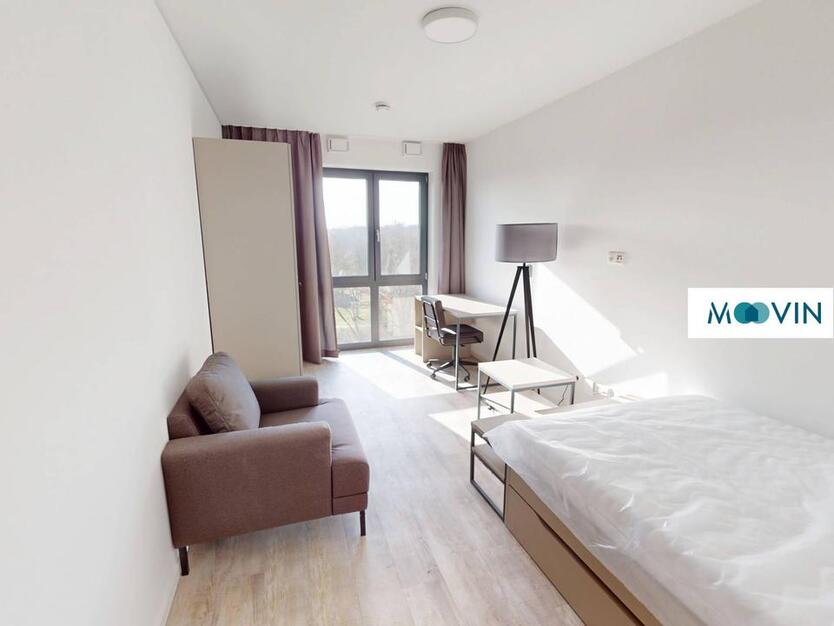 URBAN BASE: Vollmöbliertes Standard-Apartment mit EBK, ALL-IN-MIETE, UVM. am Rheinufer 1 zimmer