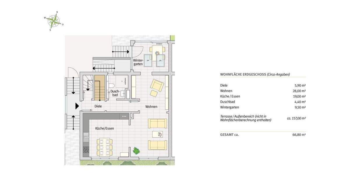 Doppelhaushälfte Langenfeld Richrath - 4 Zimmer, 128 m&sup2;, 699.000&euro; | Angebot:25735105