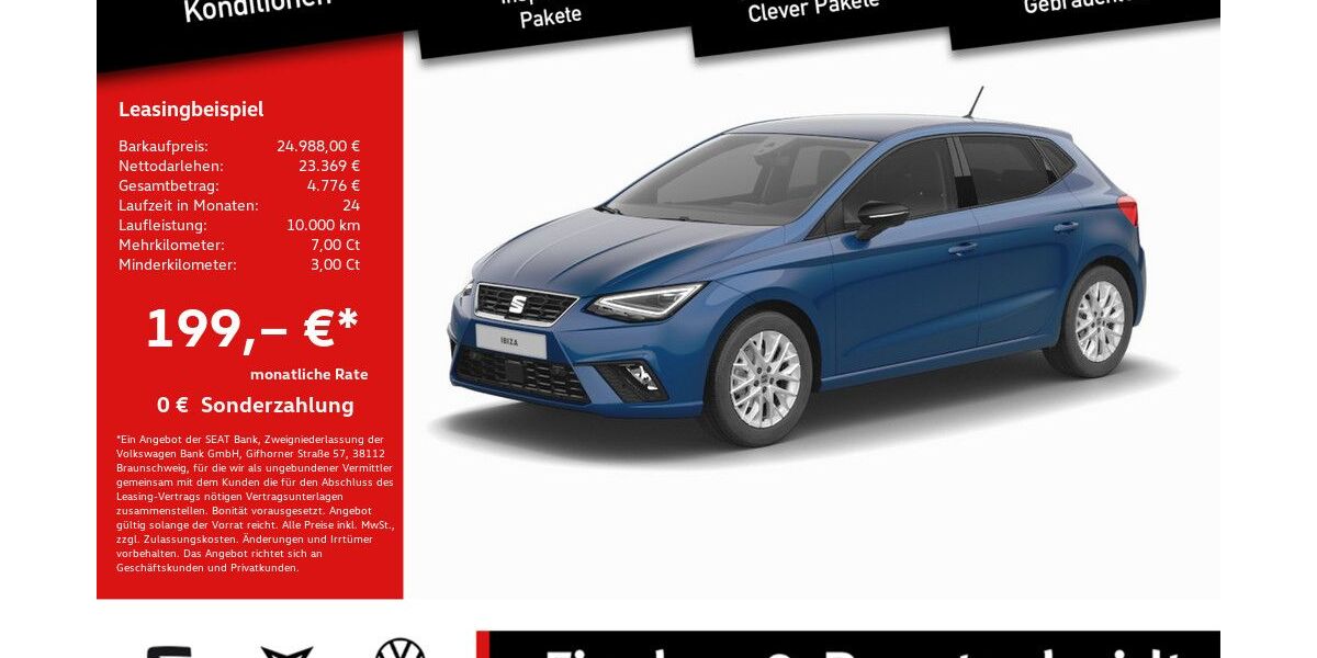 Seat Ibiza 11.976 km 24.988 &euro; Lohmar 53797