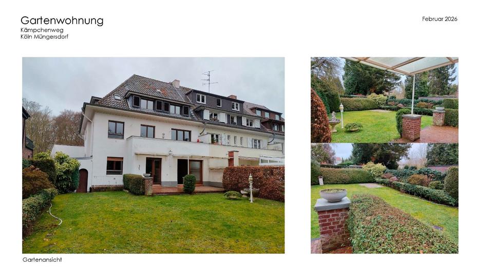 Erdgeschoßwohnung Köln Lindenthal - 4 Zimmer, 97 m&sup2;, 2.990&euro; | Angebot:25168811