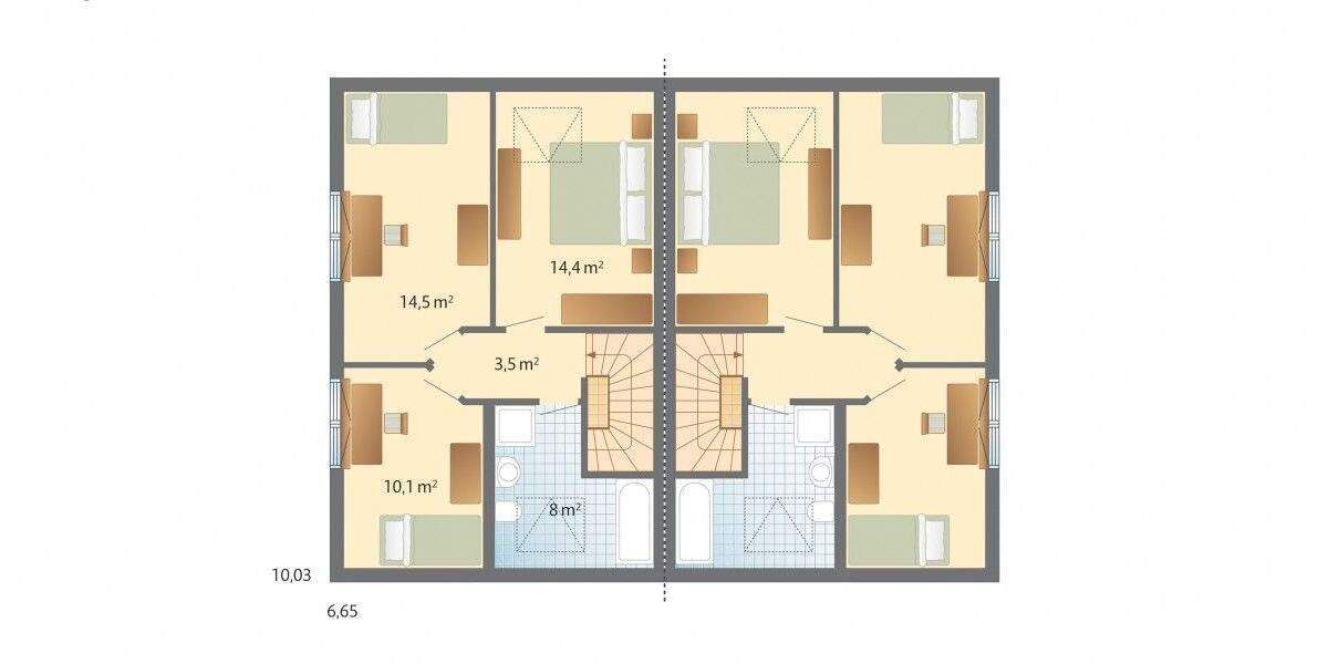 Doppelhaushälfte Bonn Lessenich - 4 Zimmer, 102 m&sup2;, 585.100&euro; | Angebot:25603881