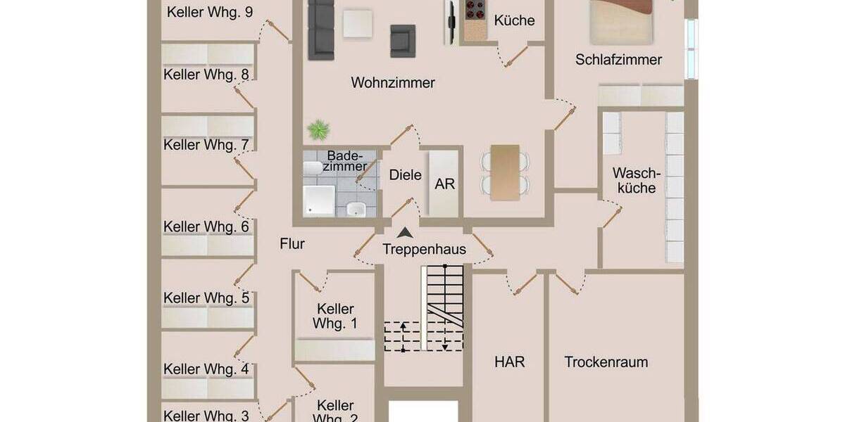 Mehrfamilienhaus, Wohnhaus Köln Fühlingen - 1 Zimmer, 1.685.000&euro; | Angebot:26346961