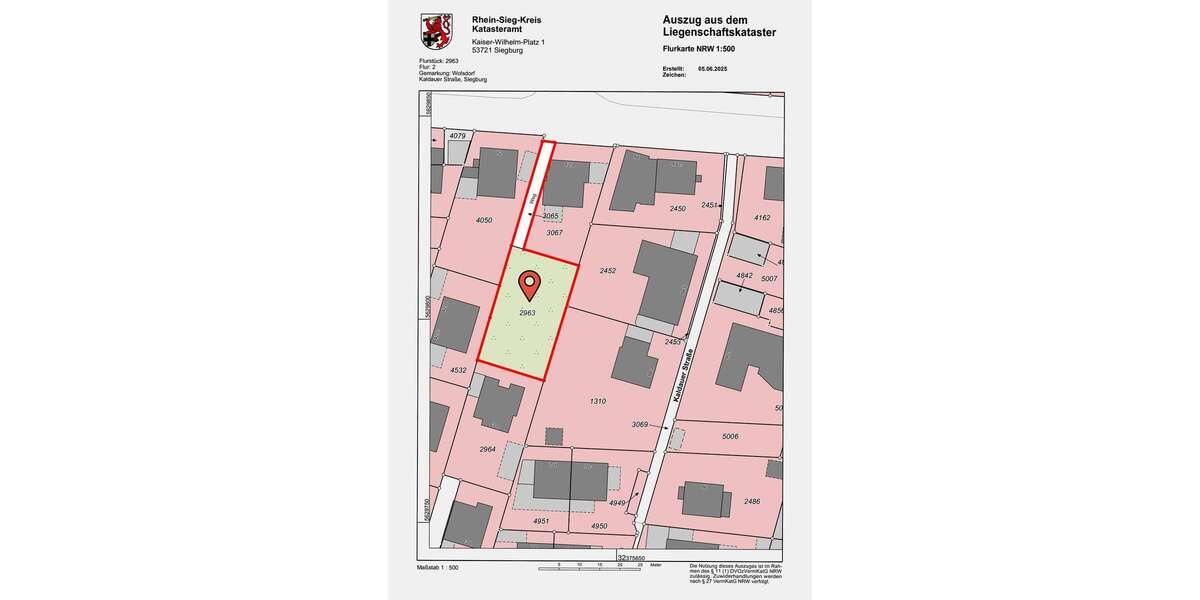 Grundstück Siegburg Stallberg - 310.000&euro; | Angebot:21004418