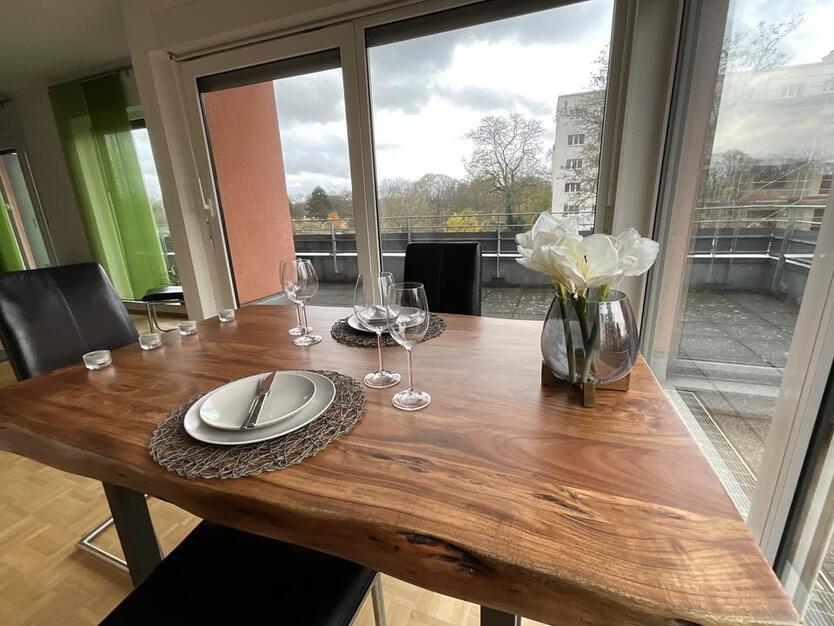 MÖBL.FURN. vorübergeh. Gebrauch temp. use: MARIENBURG Penthouse Dachterr. + TG 1.800€ all-in zimmer