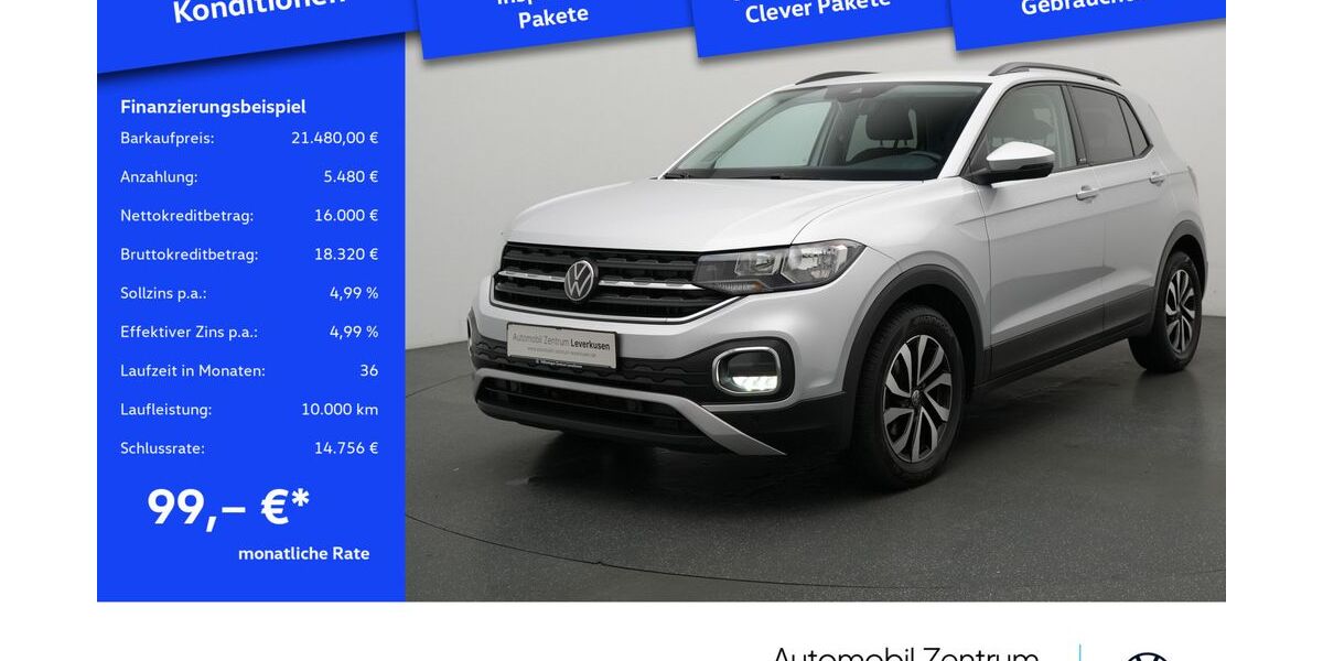 VW T-Cross 37.568 km 21.480 &euro; Leverkusen 51379