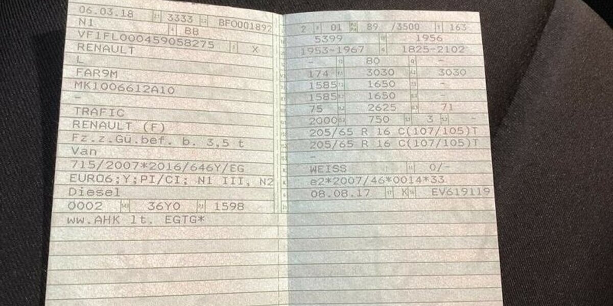 Renault Trafic L2H1 N1 Sth Regale/Schraubst EU6 GARANTIE 55.000 km 19.000 &euro; Erftstadt 50374