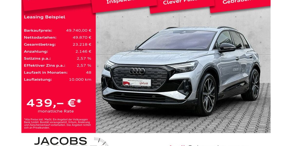 Audi Q4 e-tron 5.986 km 48.940 € Bergheim 50126