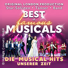 Best of famous Musicals - Die Musical-Hits unserer Zeit 20.03.2026 Palladium Köln
