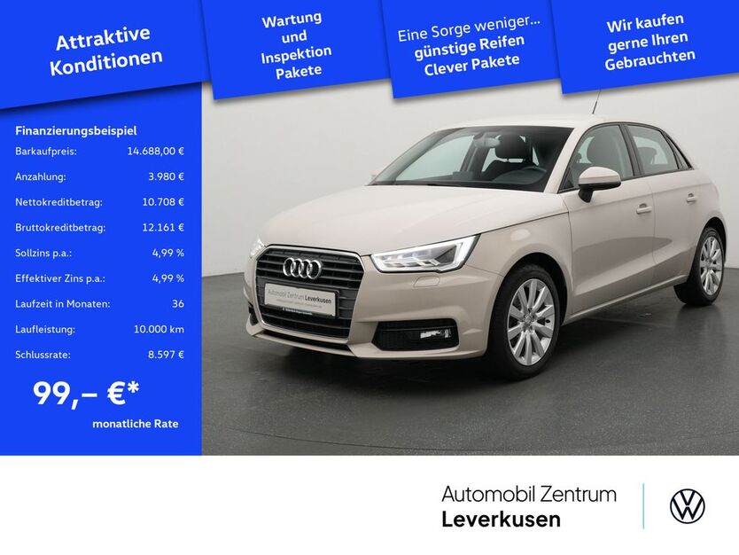 Audi A1 68.586 km 14.680 € Leverkusen 51379