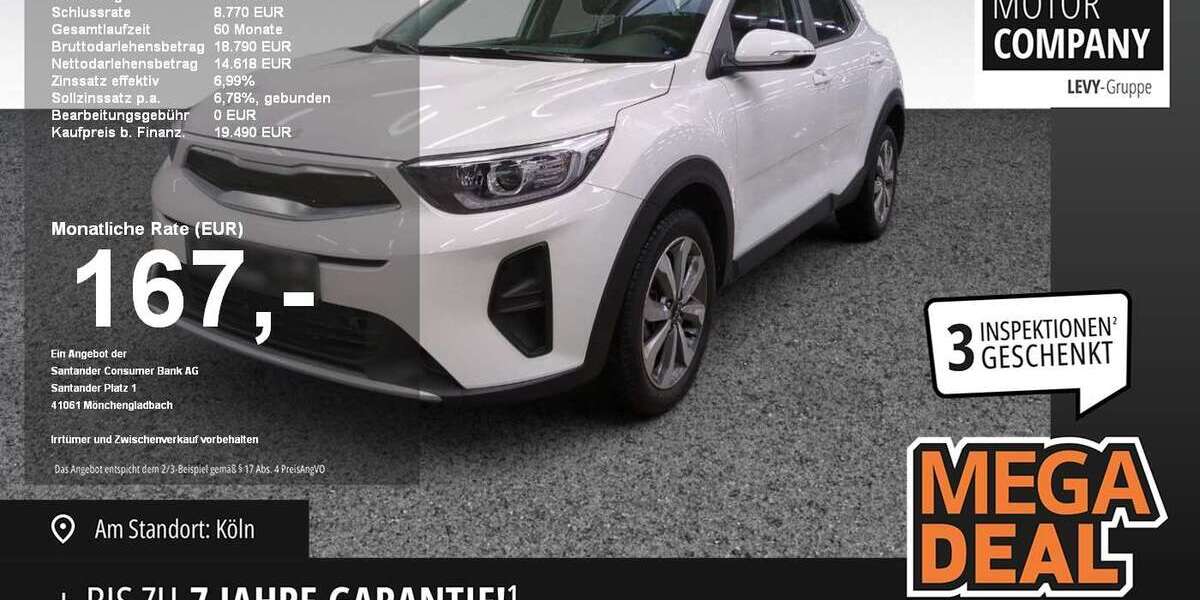 Kia Stonic 15.003 km 19.490 &euro; Köln 50968