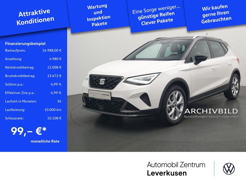Seat Arona 32.702 km 16.988 € Leverkusen 51379