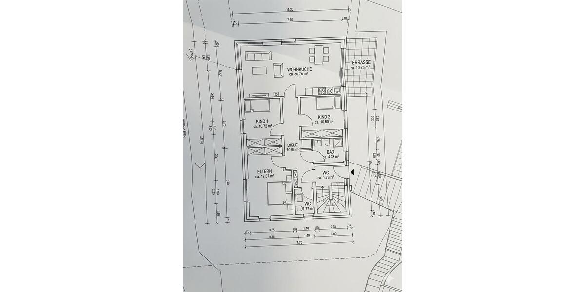 Erdgeschoßwohnung Köln Kalk - 4 Zimmer, 96 m&sup2;, 1.536&euro; | Angebot:26476682