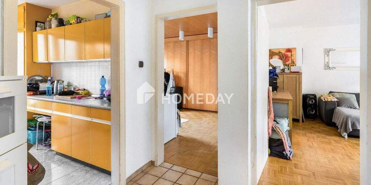 Helle 3-Zimmer-Wohnung mit Balkon, Garage und Tageslichtbad 3 zimmer