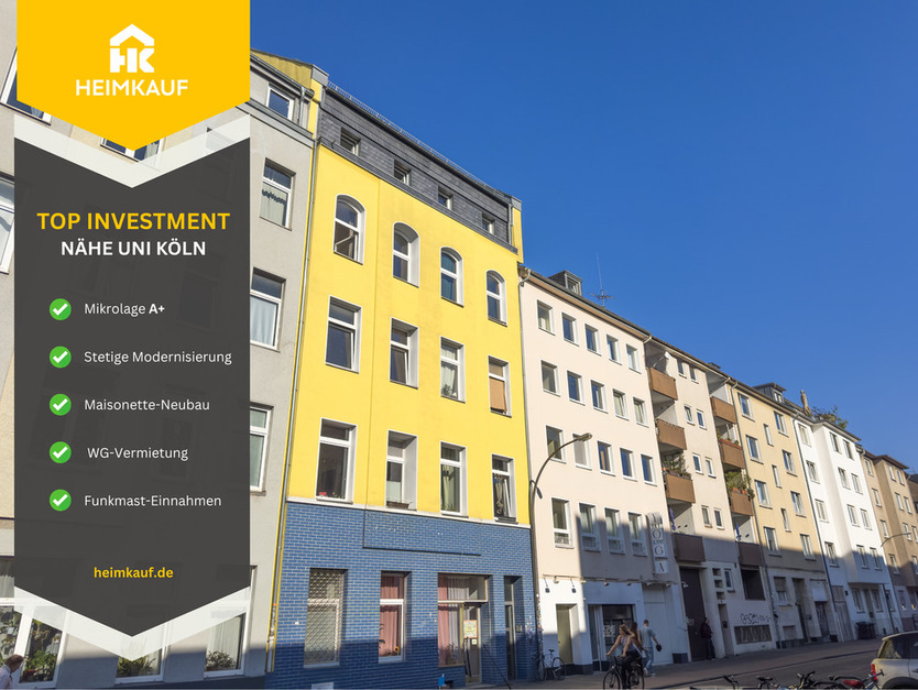 TOP INVESTMENT in universitärer A-Lage: MFH mit 10 Einheiten & Reserven zur Ertragsoptimierung 4 zimmer