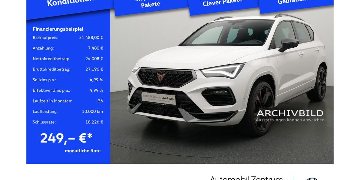 Cupra Ateca 25.541 km 31.488 &euro; Leverkusen 51379