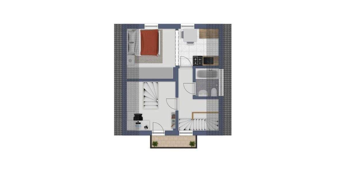 Einfamilienhaus Bonn Duisdorf - 6 Zimmer, 78 m&sup2;, 338.000&euro; | Angebot:25460253