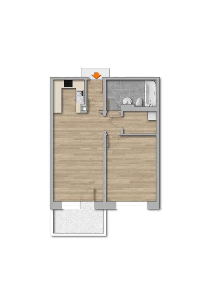 Wohnung zum Mieten in Greifswald 578 € 58.03 m²