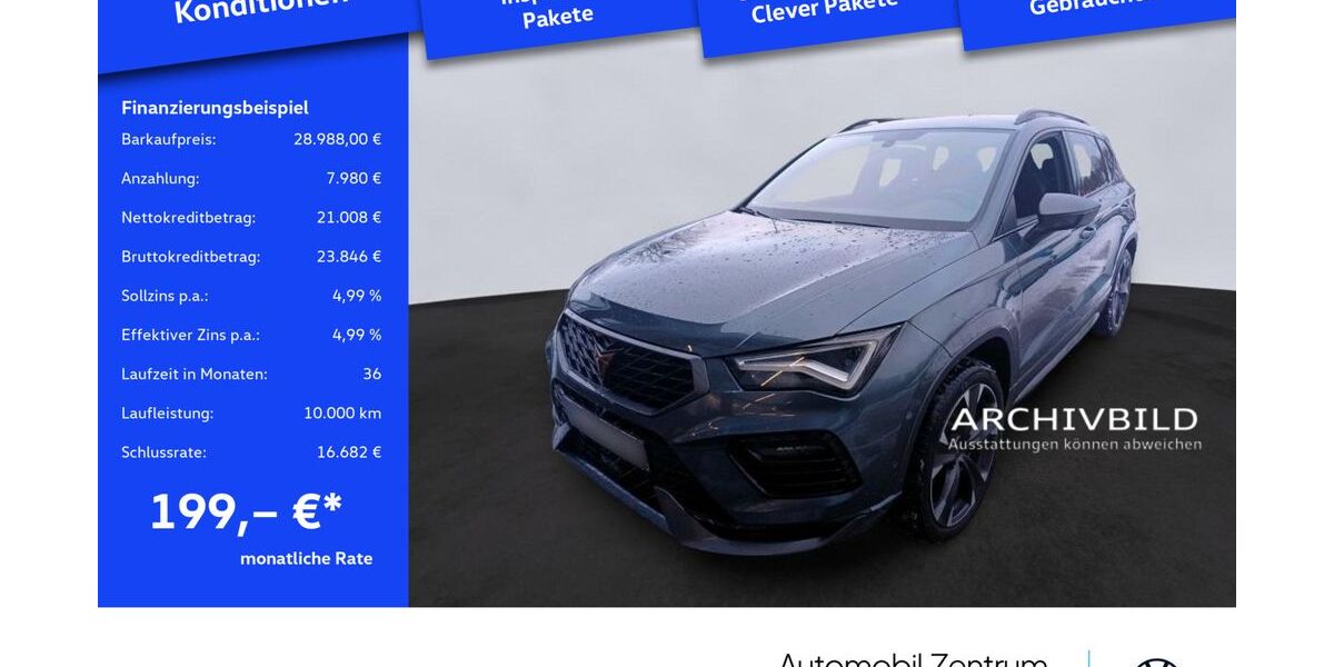 Cupra Ateca 27.949 km 28.988 &euro; Leverkusen 51379