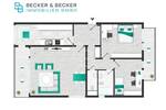 Etagenwohnung Köln Marienburg - 3 Zimmer, 94 m&sup2;, 543.000&euro; | Angebot:26065822
