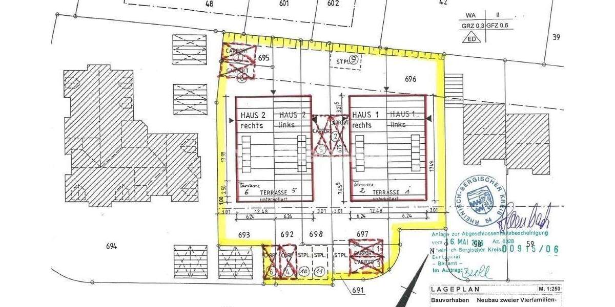 Grundstück Odenthal Blecher - 310.000&euro; | Angebot:24751799