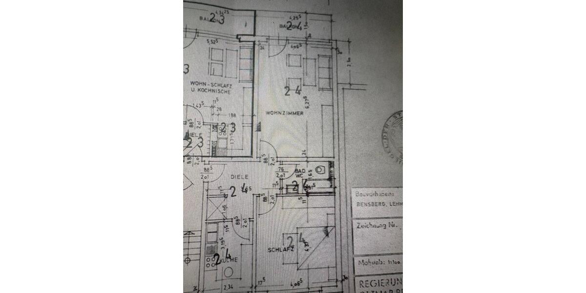 Etagenwohnung Bergisch Gladbach Alt-Frankenforst - 2 Zimmer, 64 m&sup2;, 199.000&euro; | Angebot:27260809