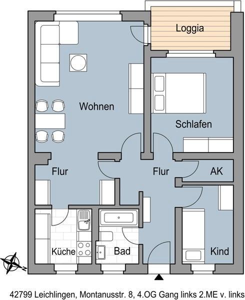 Schöne 2,5-Zi.-Wohnung mit Balkon und Blick auf den Stadtpark! zimmer