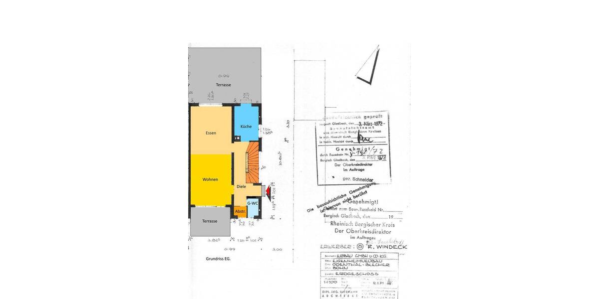 Doppelhaushälfte Odenthal / Blecher Blecher - 4 Zimmer, 111 m&sup2;, 359.000&euro; | Angebot:26017456