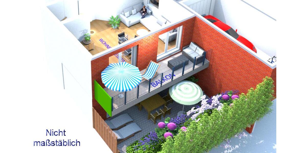 Maisonettenwohnung Nörvenich - 3 Zimmer, 105 m&sup2;, 880&euro; | Angebot:25084533