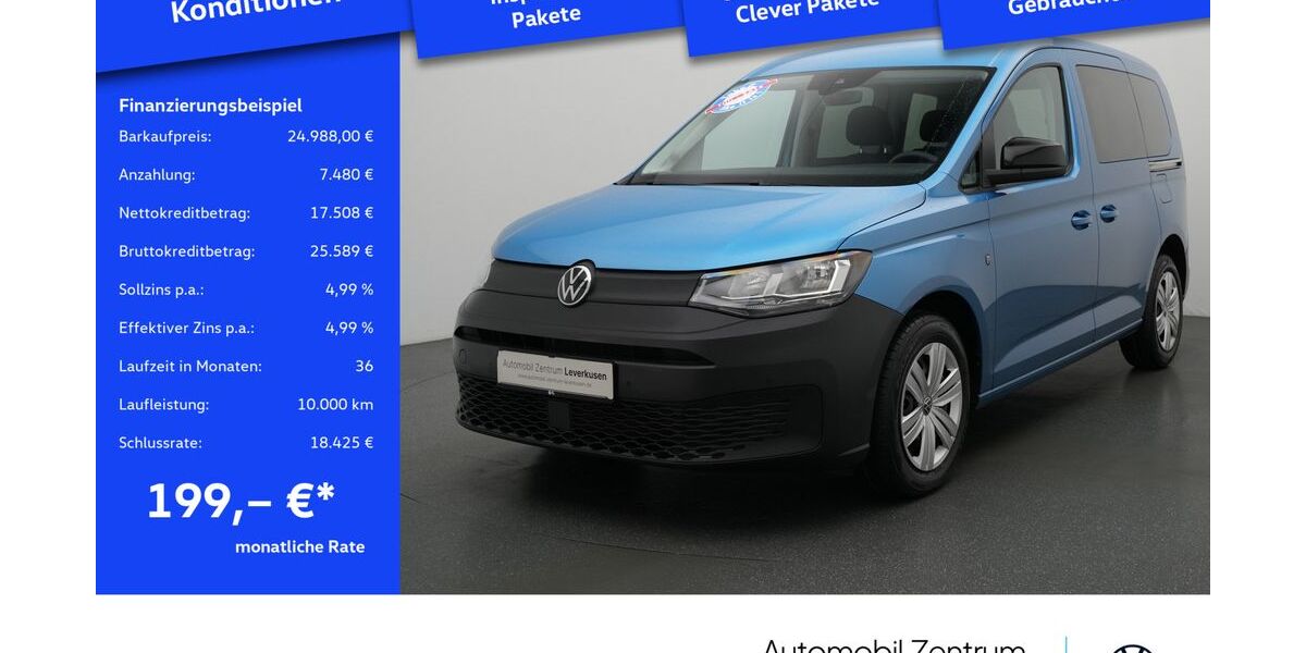 VW Caddy 33.839 km 24.980 &euro; Leverkusen 51379