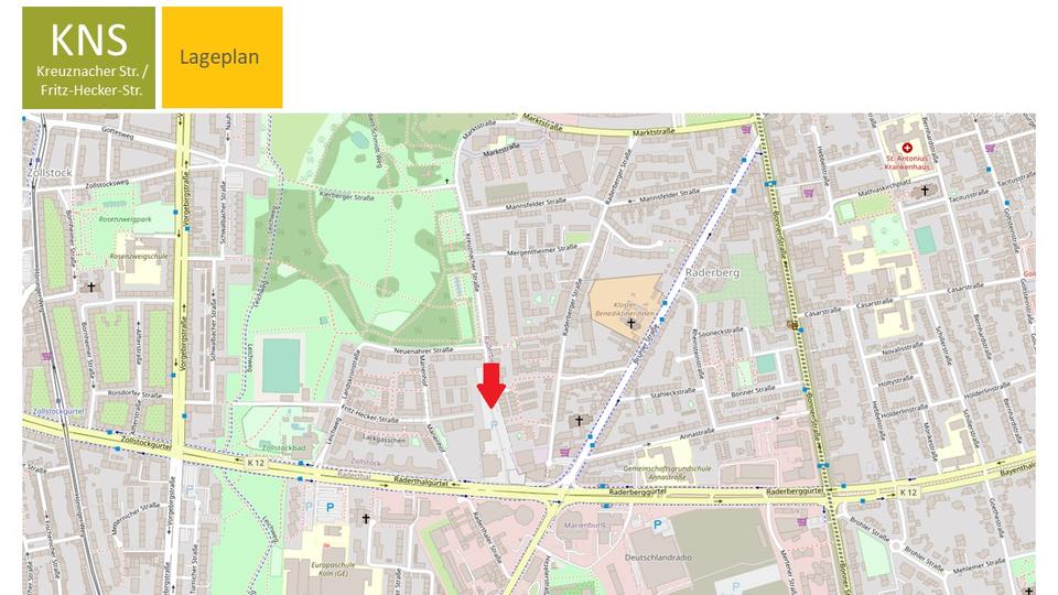 Etagenwohnung Köln Rodenkirchen - 3 Zimmer, 85 m&sup2;, 1.860&euro; | Angebot:26338403