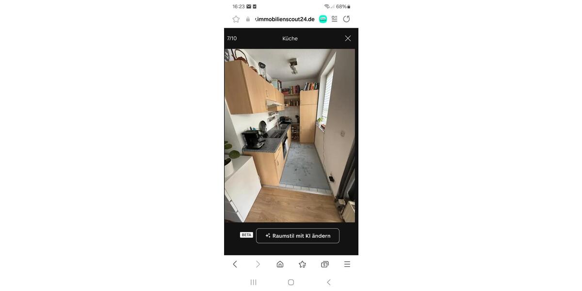 Etagenwohnung Köln Lindenthal - 1 Zimmer, 34 m&sup2;, 650&euro; | Angebot:26356491